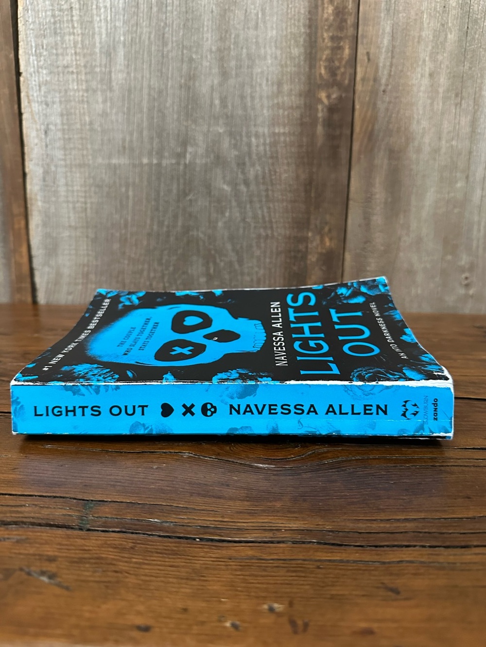Lights Out by Navessa Allen Paperback Book Into Darkness #1 Dark Romance - Picture 8 of 13